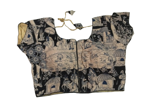 Kalamkari Designer Blouse 179